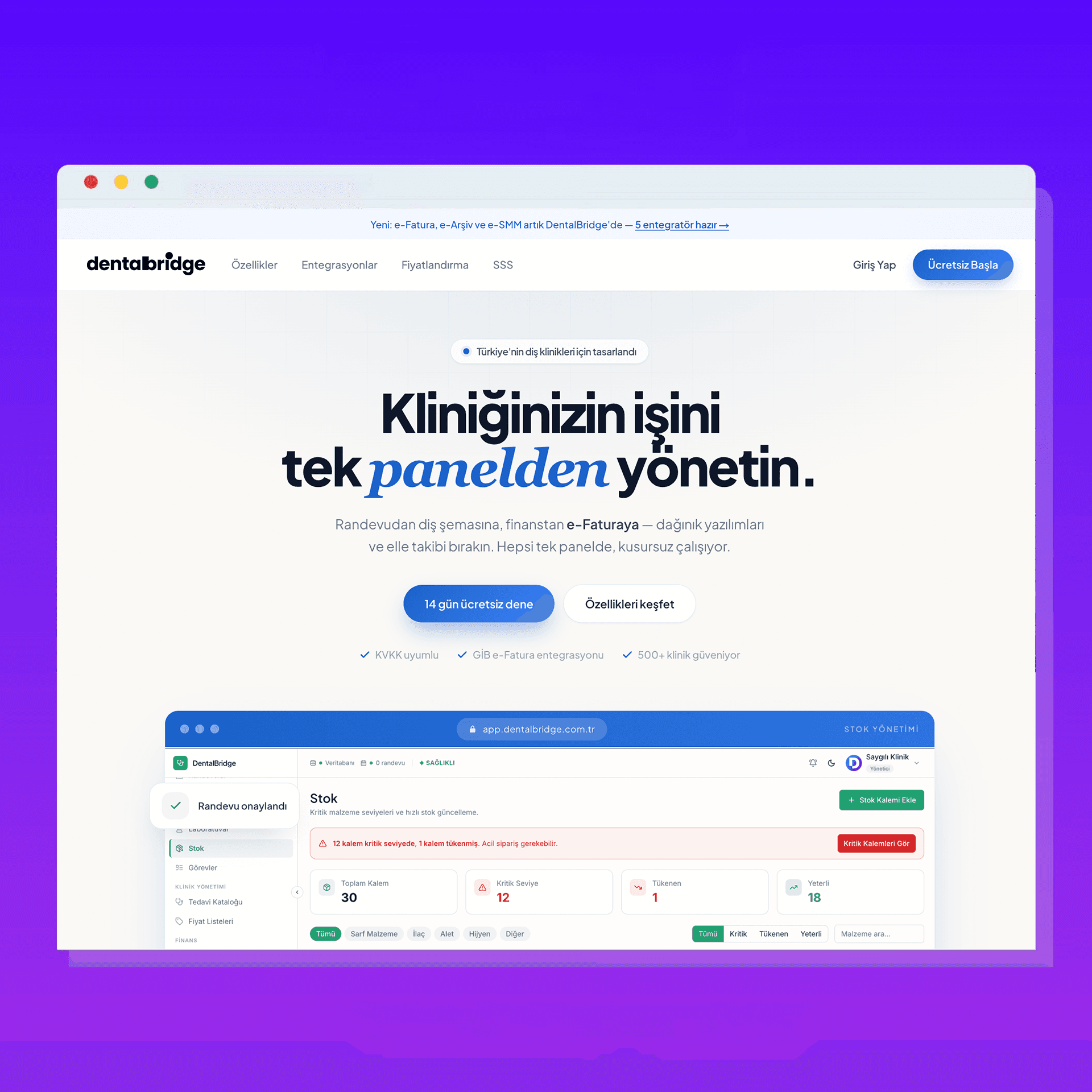 DentalBridge projesi